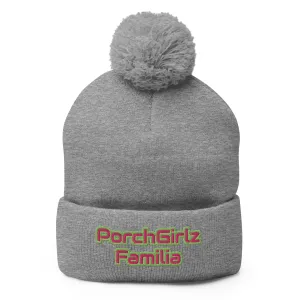 Porchgirlz Familia Pom-Pom Beanie