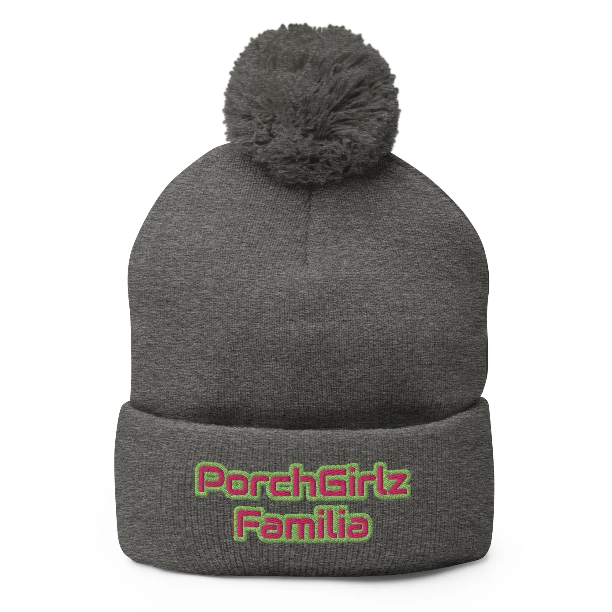 Porchgirlz Familia Pom-Pom Beanie