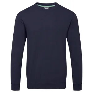 Portwest Navy Organic Cotton Recyclable Sweatshirt Size S