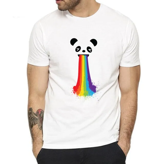 Rainbow Panda LGBT  T-shirt