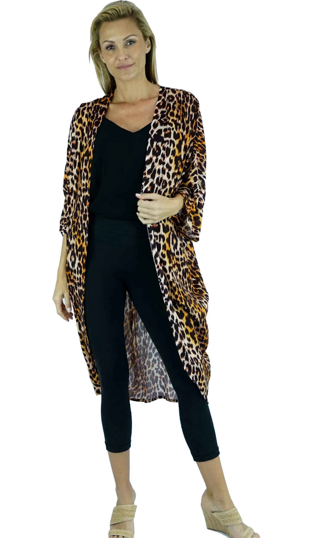 Rayon Cape Long Leopard, More Colours