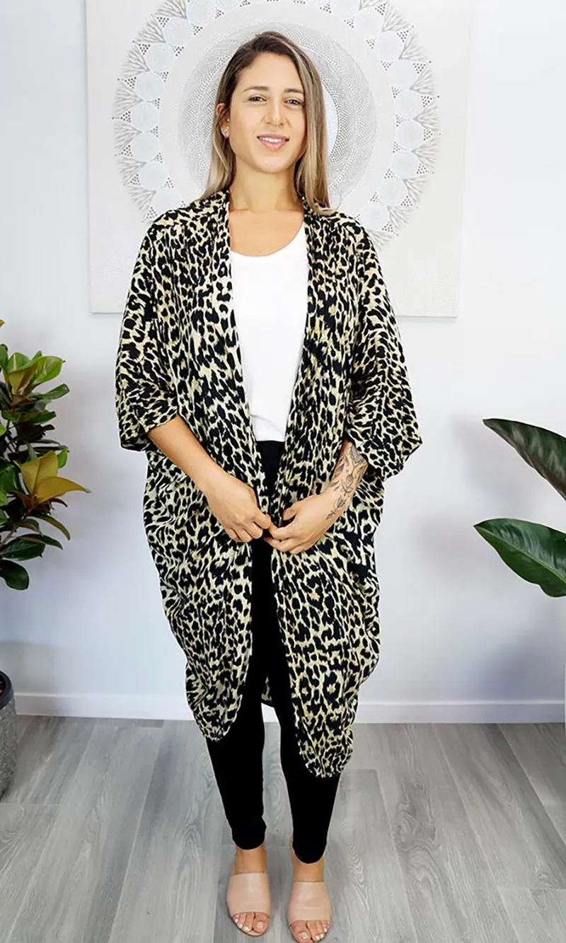 Rayon Cape Long Leopard, More Colours