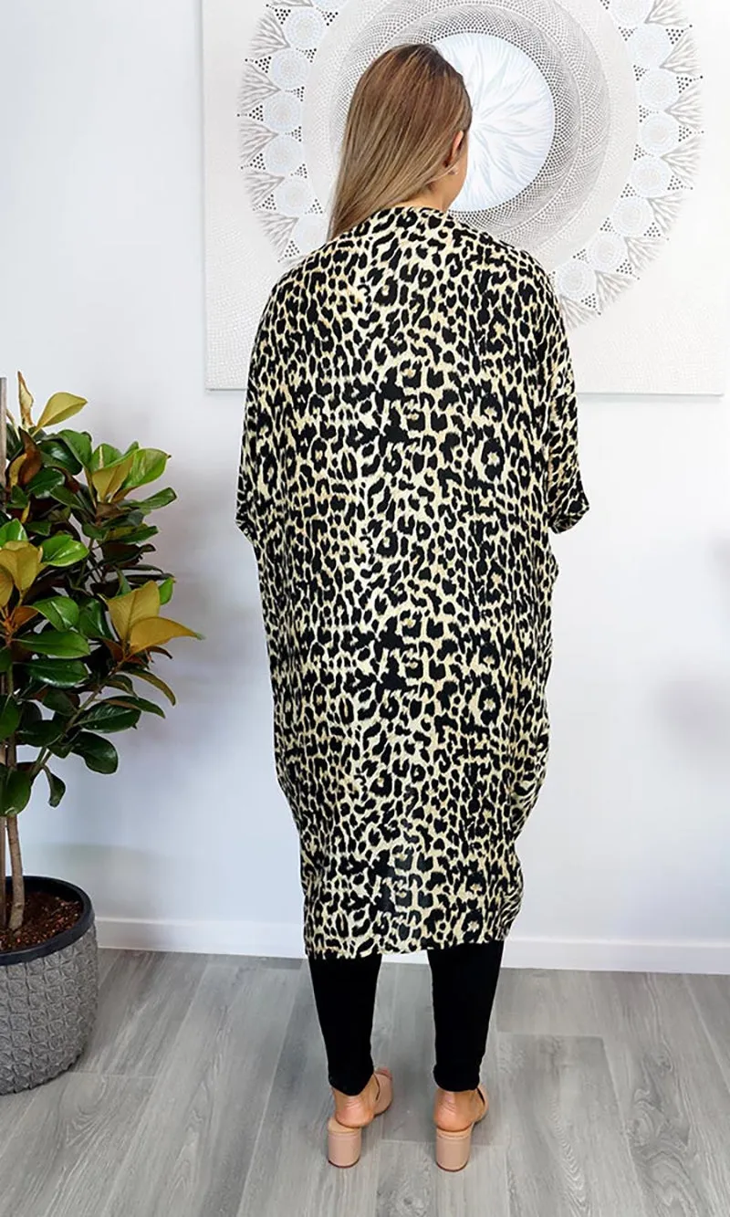 Rayon Cape Long Leopard, More Colours