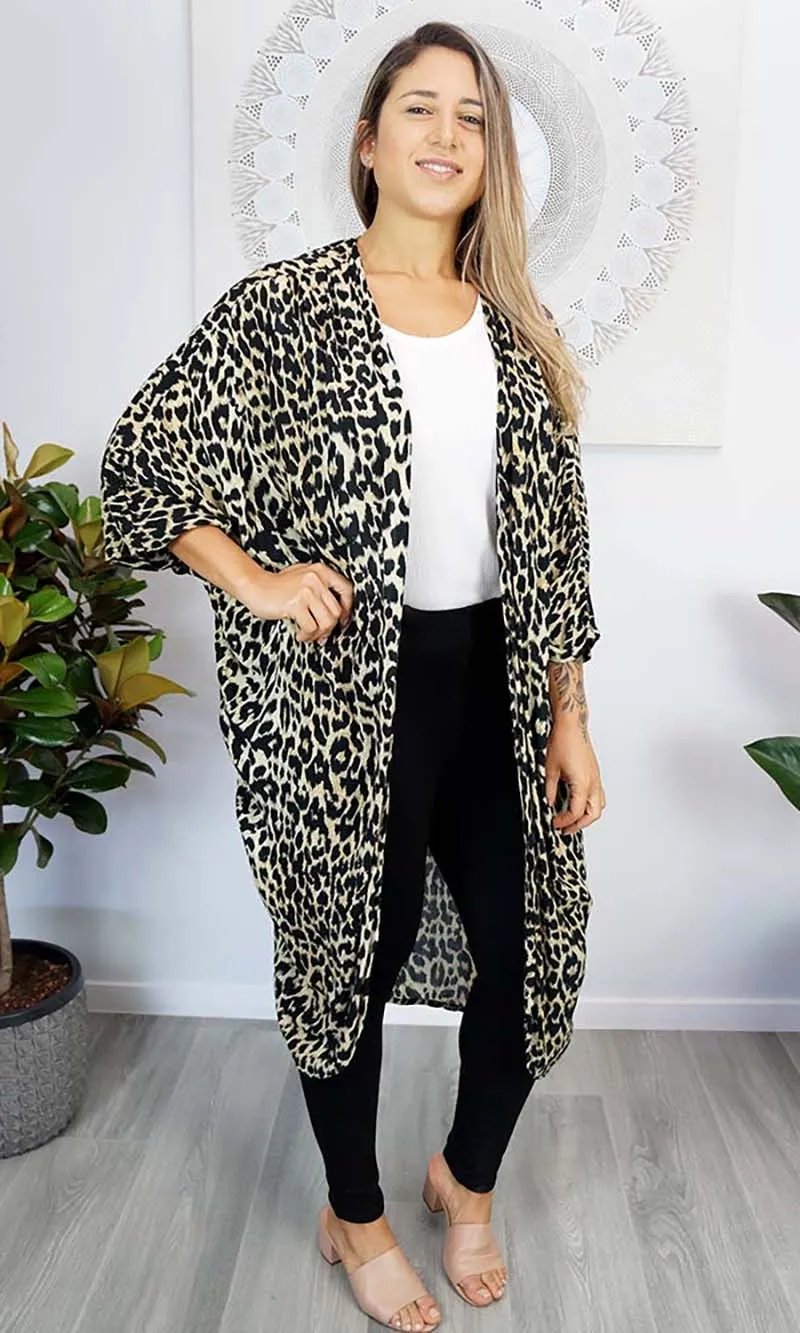 Rayon Cape Long Leopard, More Colours