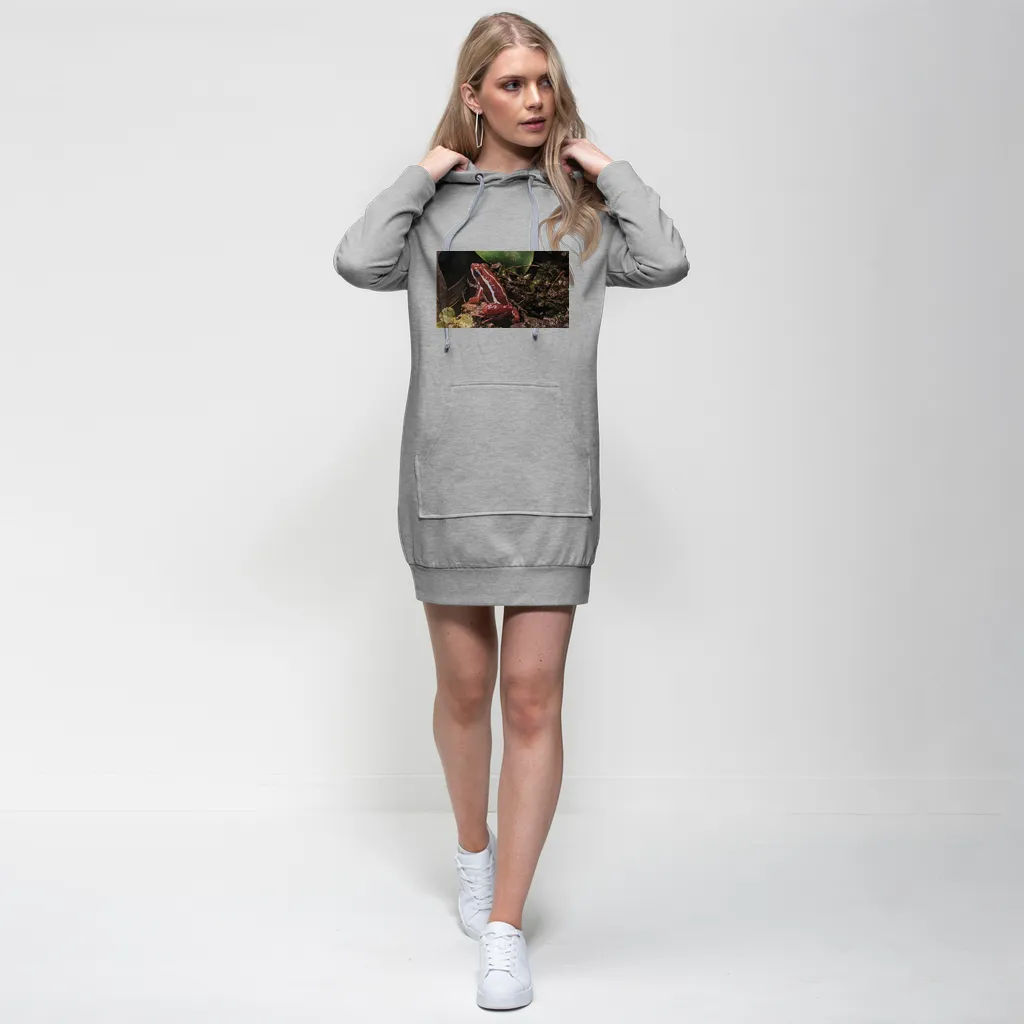 Red Frog Premium Adult Hoodie Dress