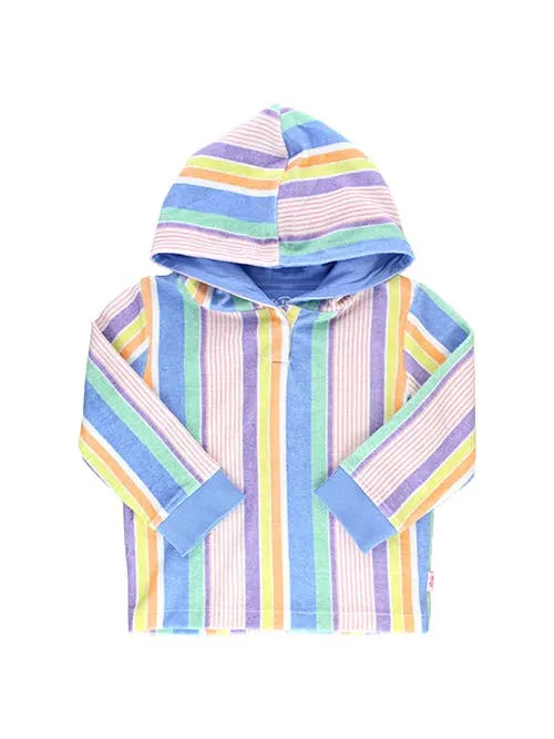 Ruffle Butts- Rainbow Terry Hoody