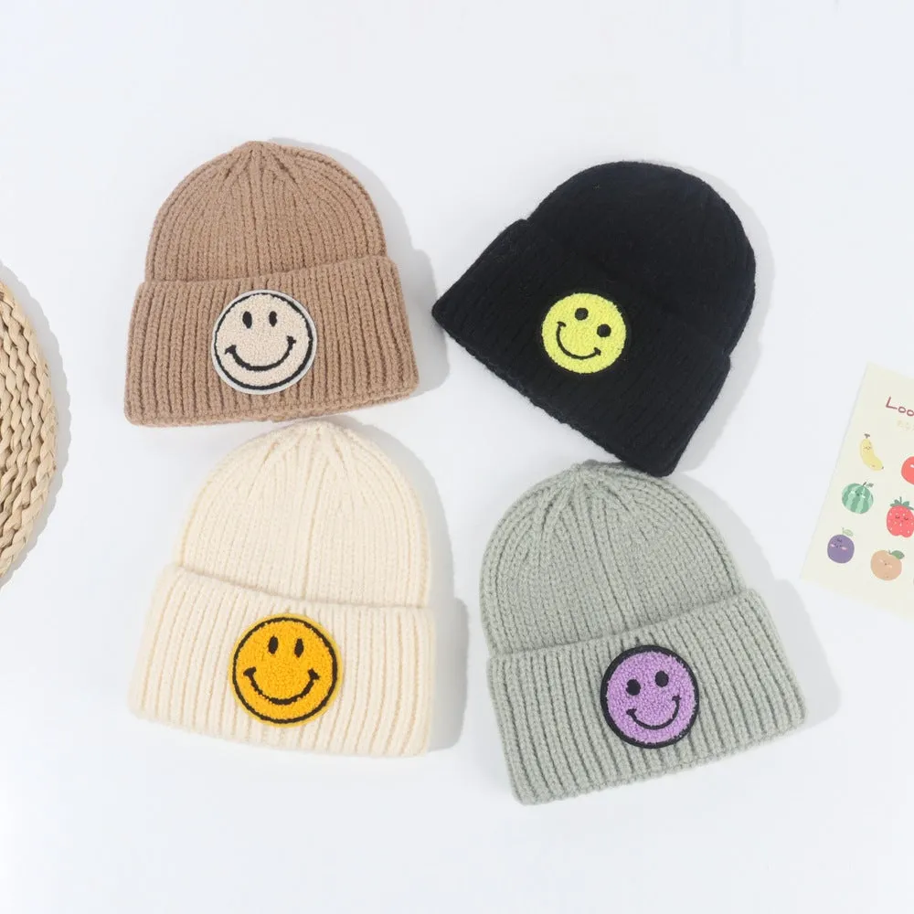 Sage Smiley Beanie