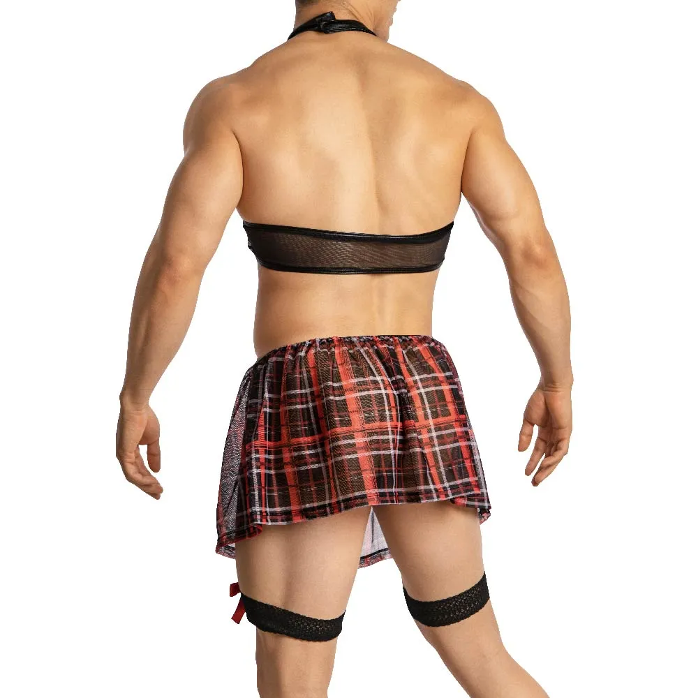 Secret Male Sexy School Girl Costume for Men SMT002