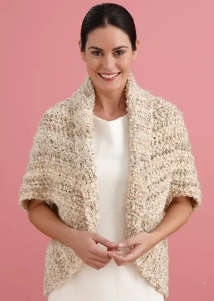 Simple Crochet Shrug - Version 7