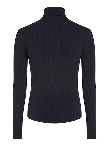 Slim Roll Neck Top