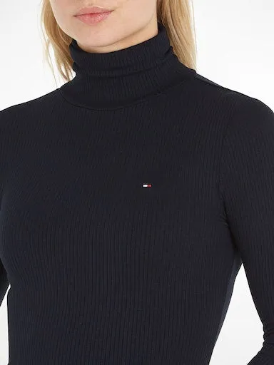 Slim Roll Neck Top