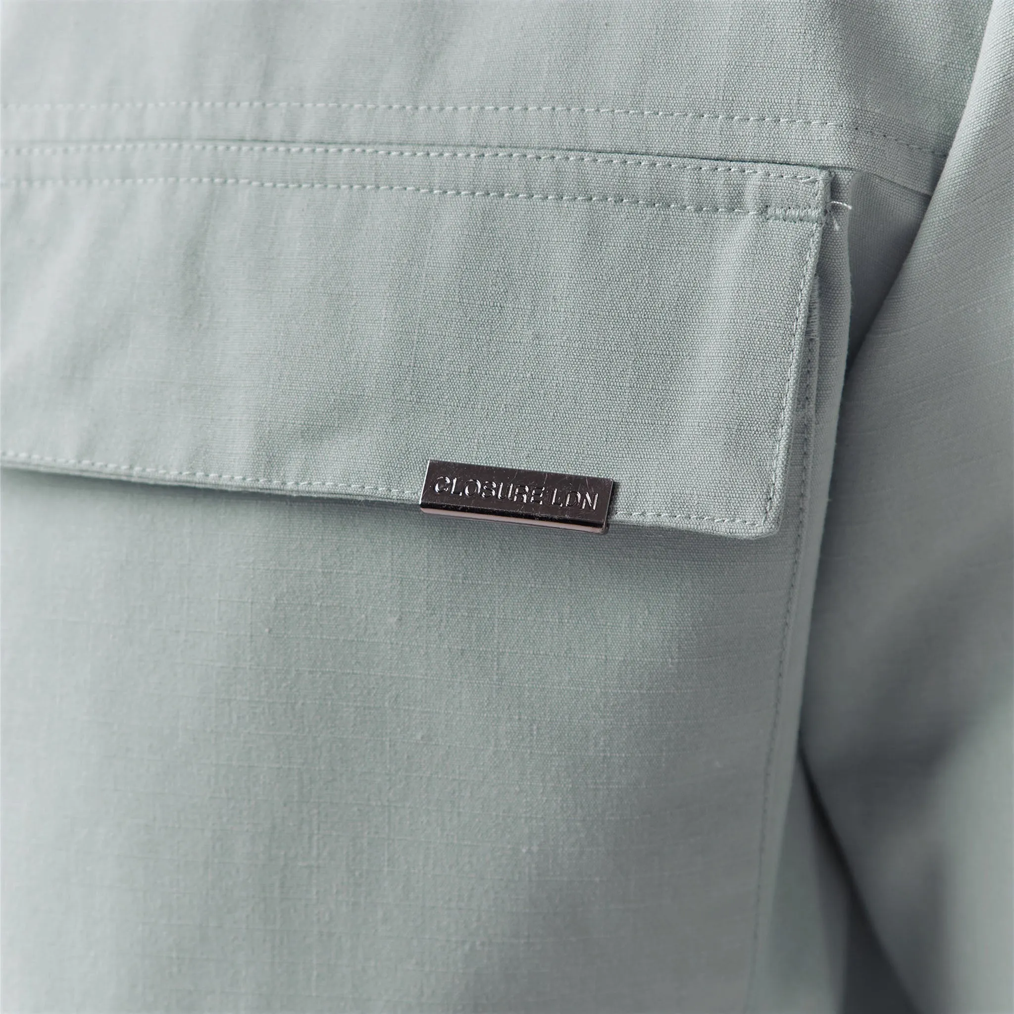 Smart Utility Overshirt | Sage