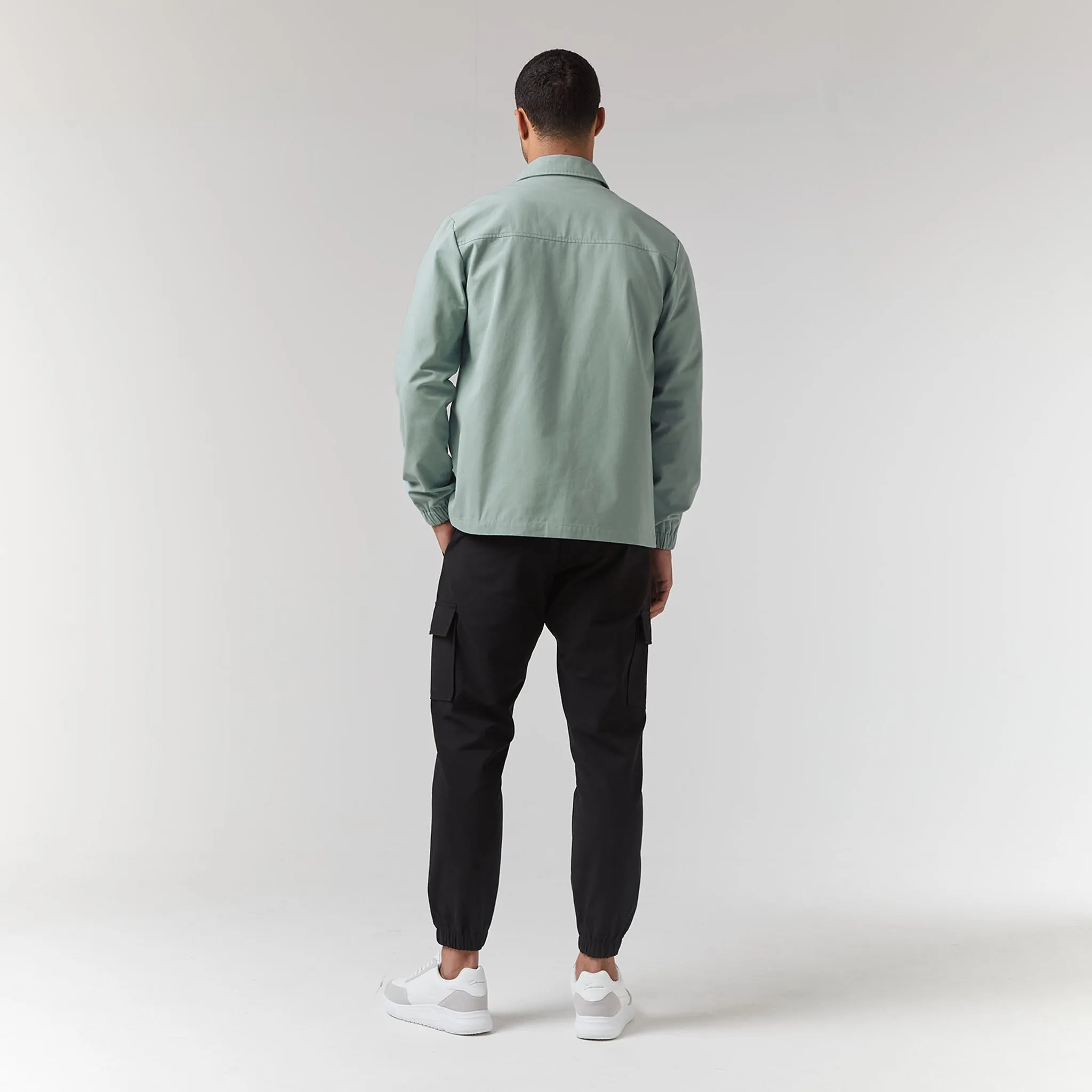 Smart Utility Overshirt | Sage