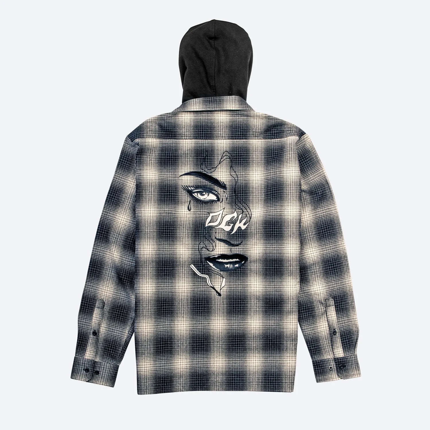 Smoke Flannel Shacket