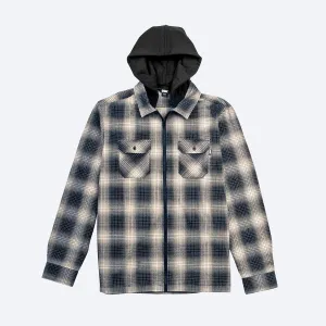 Smoke Flannel Shacket