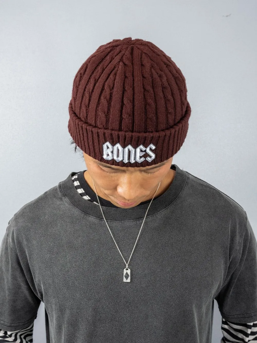 Squealer Fisherman Beanie - Brown