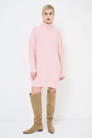 Stylish oversized turtleneck sweater dress wholesale