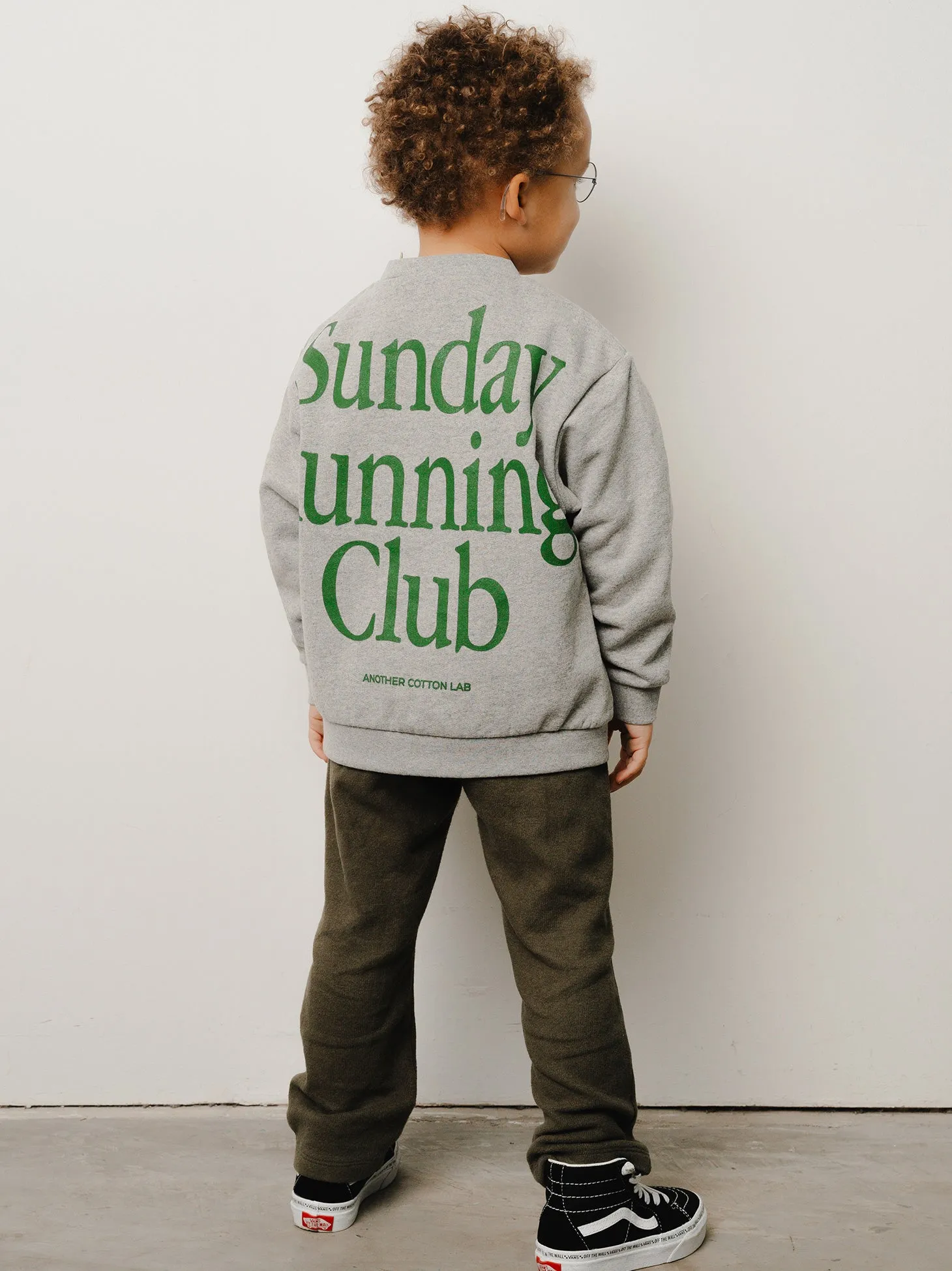 Sunday Running Club Organic Kids Sweatshirt