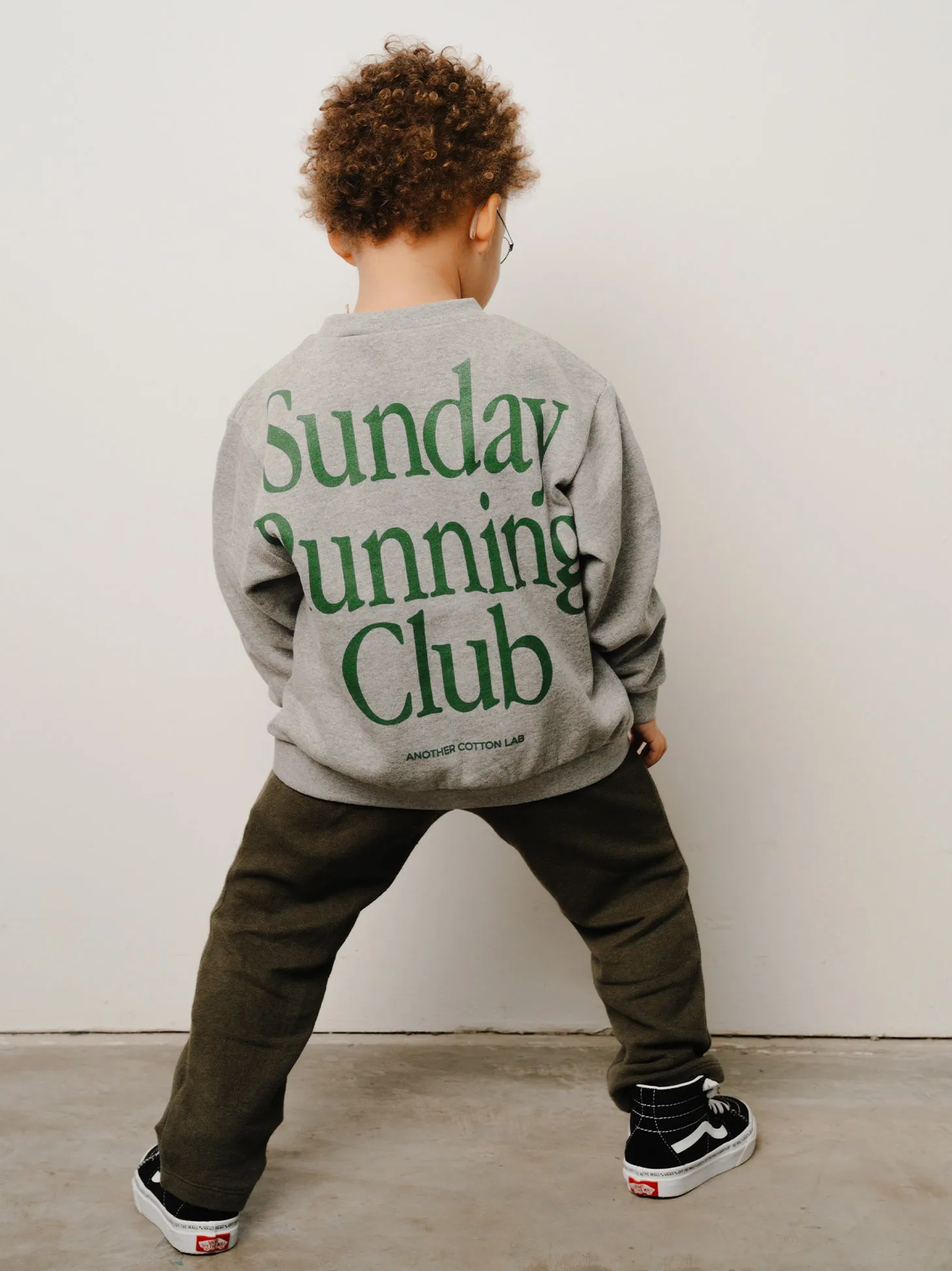 Sunday Running Club Organic Kids Sweatshirt