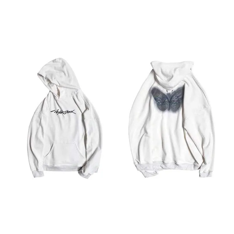 Techwear Hoodie with Reflective Logo