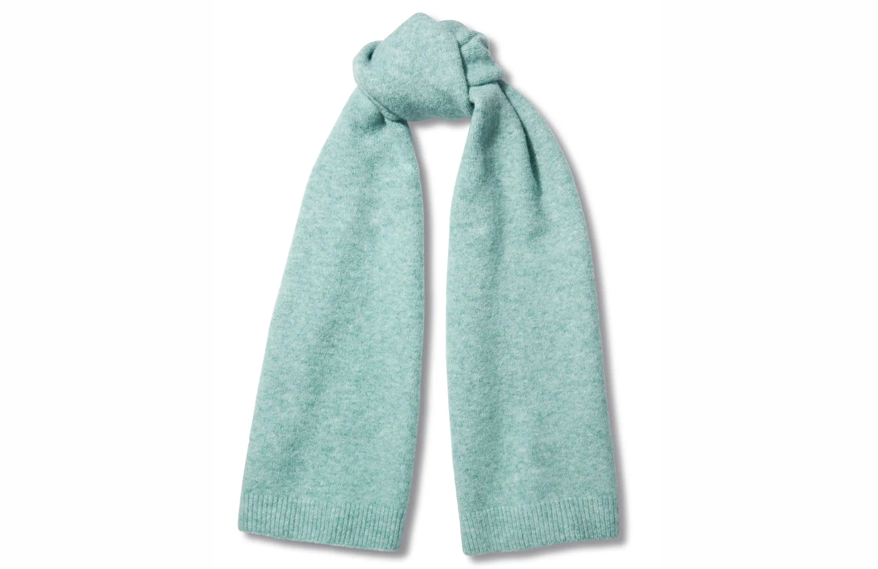 The Burwell Scarf in Mint Green