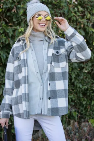 The Carrie Plaid Shacket