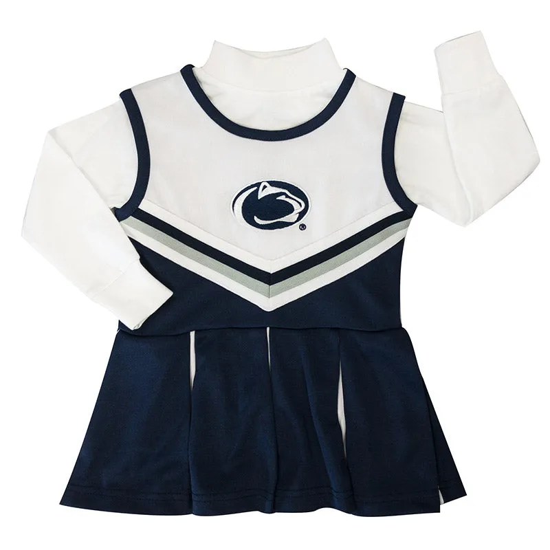 Toddler Penn State Cheerleader Outfit