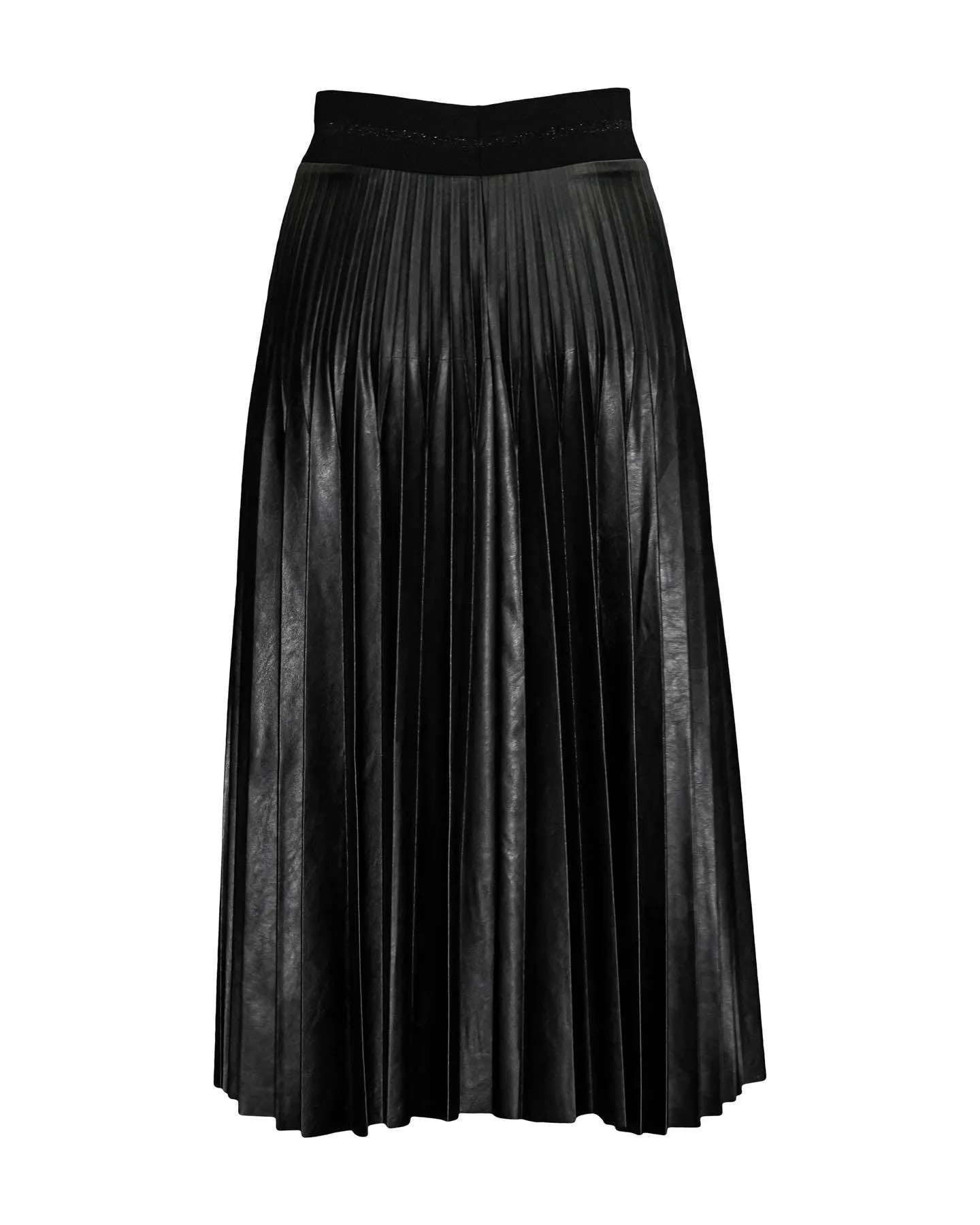 Vegan Pleated Skirt