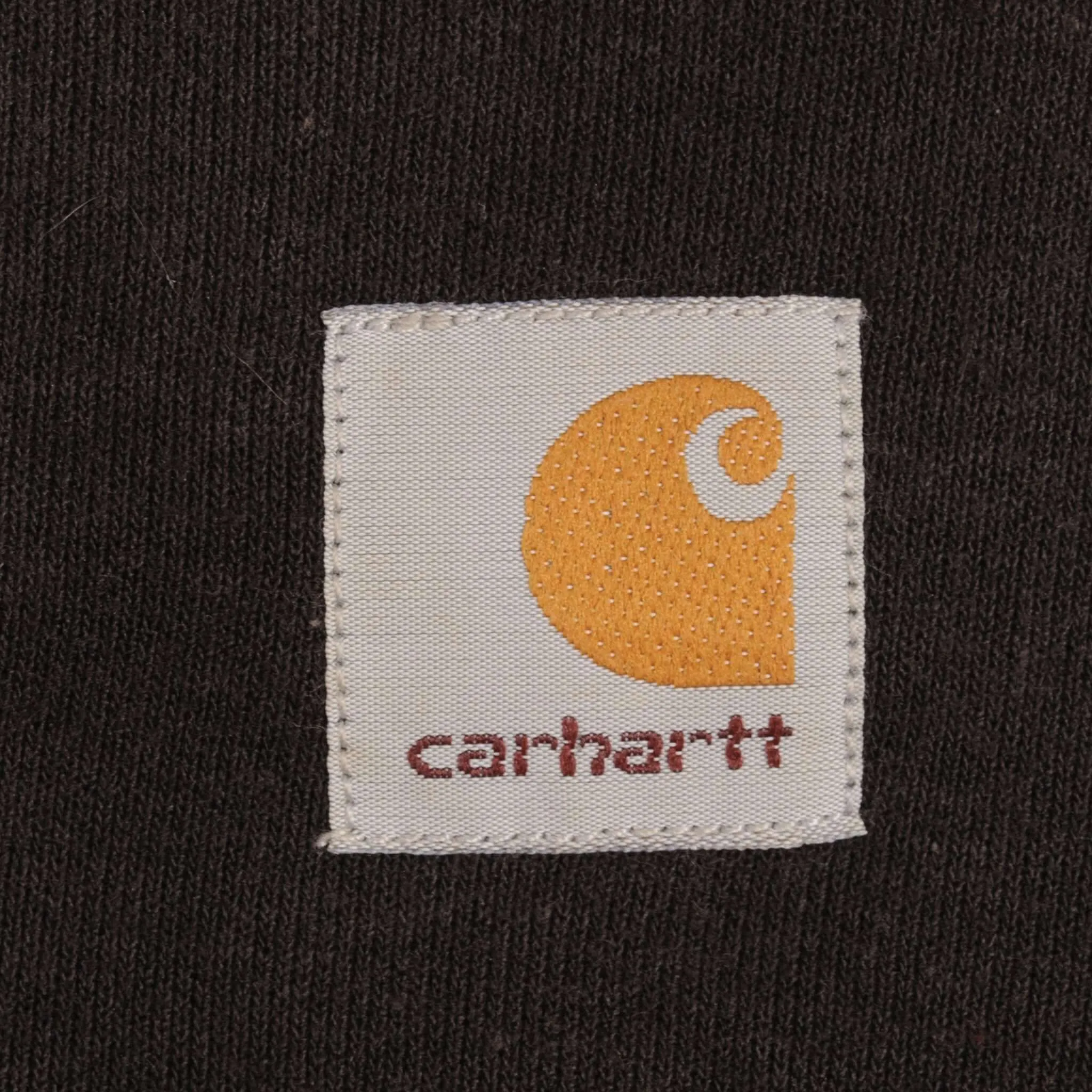 VINTAGE CARHARTT HEAVYWEIGHT FULL ZIP BLACK HOODIE SWEATSHIRT SIZE 2XL