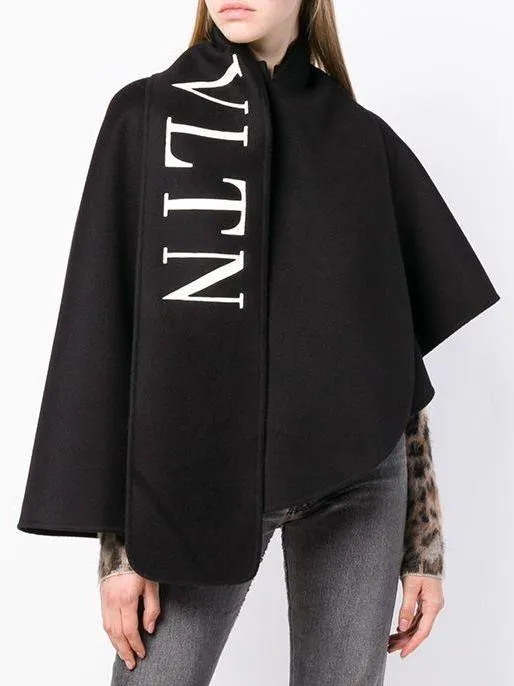 'VLTN' Logo Short Cape