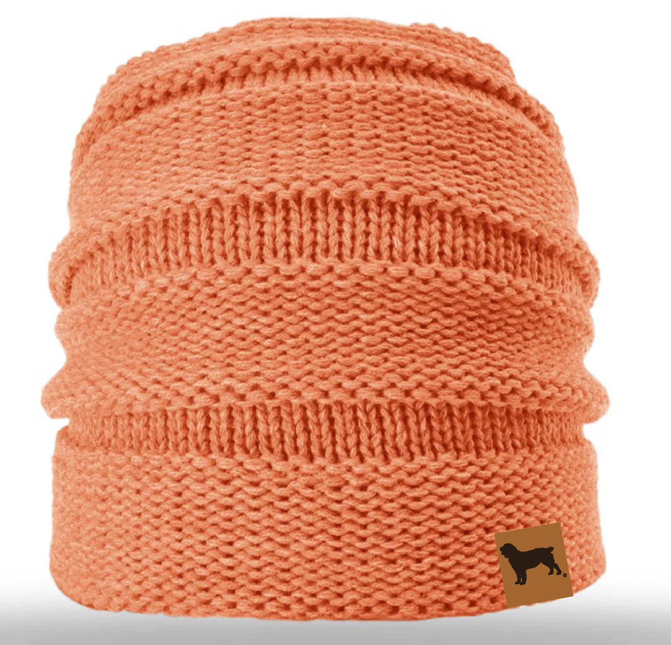 Women's Scrunch Beanie with Boykin Spaniel Leather Patch